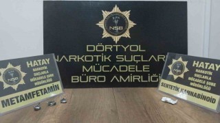 Dörtyolda uyuşturucu satıcısı suçüstü yakalandı