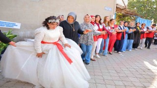 Down sendromlu Melekin gelinlik hayali gerçek oldu