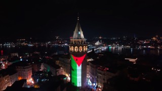 Dron pilotundan Filistine destek videosu