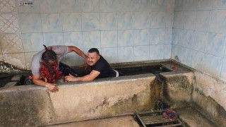 Düğüne geç kalana sulu ceza