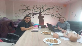 Düzcede anne adayları ve annelere eğitim