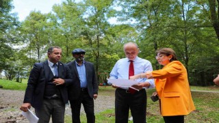 Düzcede doğa korunuyor, turizme kazandırılıyor: 19 adet bungalov yapılmaya başlandı