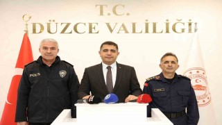 Düzcede suç oranları geçen yıla oranla yüzde 10 azaldı