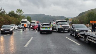 Düzcede yılın 9 ayında 2 bin 16 trafik kazası meydana geldi