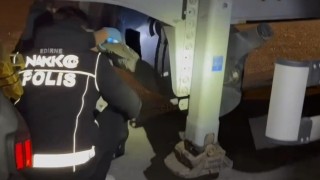 Edirnede 210 milyon liralık kokain operasyonu