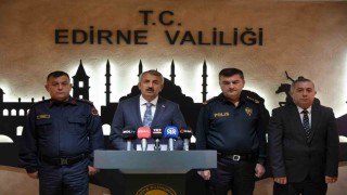 Edirnede 9 ayda 287 terör örgütü üyesi yakalandı