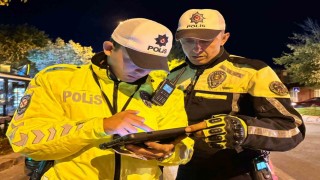 Edirnede yüksek sesle müzik açan sürücülere ceza