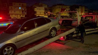 Ehliyetsiz sürücü polisten kaçamadı