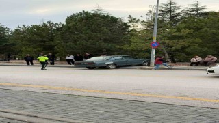 Ehliyetsiz sürücünün çarptığı yaya yaralandı