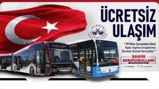 Elazığda 29 Ekimde toplu ulaşım ücretsiz