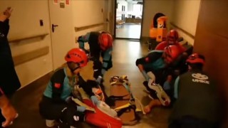 Elazığda deprem tatbikatı