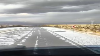 Elazığda dolu yağışı