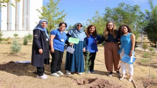 Elazığda fidan dikimi yapıldı