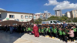 Elazığda öğrencilere afet farkındalık eğitimi