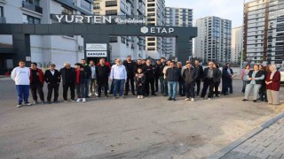 Elazığda site yönetimi aidatı 27 bin lira yapınca bina sakinleri isyan etti