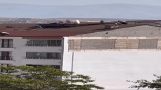 Elazığda tedbirsiz çalışma yürekleri ağza getirdi