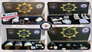 Elazığda uyuşturucu operasyonu: 8 şüpheli tutuklandı