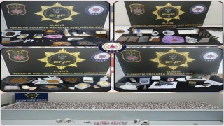 Elazığda uyuşturucuya geçit yok: 16 tutuklama