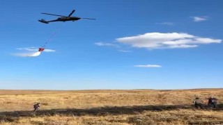 Elazığdaki kırsal alan yangını söndürüldü