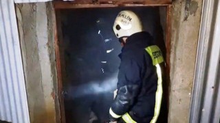 Emette ahşap ev yangını