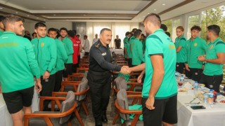 Emniyet Müdürü Sarıbuva’dan Sarı Yeşillilere Moral