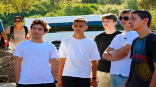 Erasmus öğrencileri Pedasa Antik Kentini keşfetti