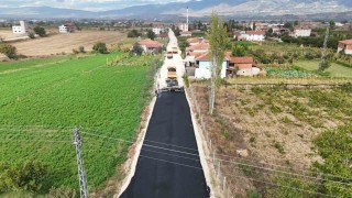 Erbaada 2,5 kilometrelik eski Tokat-Erbaa yolu asfaltla buluşuyor