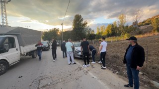 Erbaada minibüs ile otomobil çarpıştı: 5 yaralı