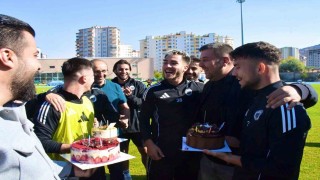 Erciyes 38 FKda sürpriz doğum günü