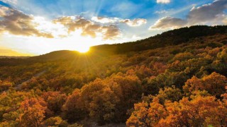 Erzincanda hazan mevsimi güzelliği