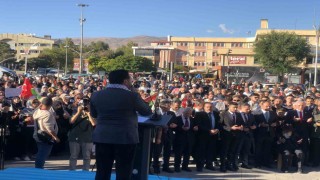 Erzincanda, İsrailin saldırdığı Küresel Sumud Filosuna destek