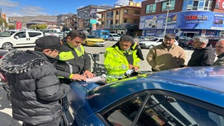 Erzincanda motosikletlilere sıkı denetim