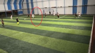 Erzincanda Zidane esintisi: Köy turnuvasında efsane golün birebir aynısı atıldı