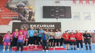 Erzurum İl Sağlık Müdürlüğü Kamu Spor Oyunlarında şampiyon oldu