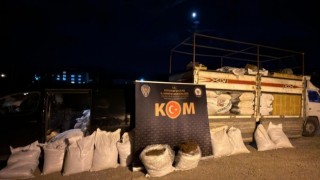 Erzurumda polisten tütün operasyonu