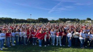 Esenlerde 500 flütçü rekor için aynı anda çaldı