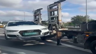 Esenlerde sahte plakalı aracın sahibi ve sürücüsüne 334 bin lira para cezası