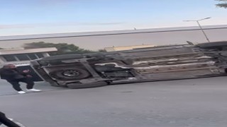 Esenyurtta trafik tartışması kaza ile sonuçlandı