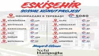 Eskişehir Sosyal Konut Projesi başvuruları başladı