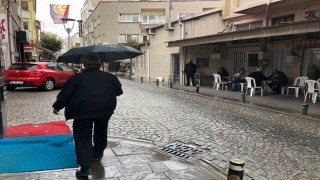 Eskişehirde sağanak yağış etkili oldu