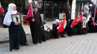 Evlat nöbetindeki annelerin umutlu bekleyişi sürüyor