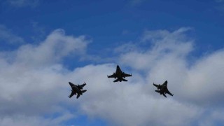 F-16lar Çorumda nefes kesti