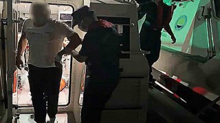 Fethiyede ticari yatta rahatsızlanan vatandaşa Sahil Güvenlikten tıbbi tahliye