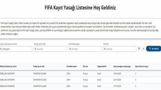 FIFAdan, Sivasspora 3 dönem transfer yasağı!