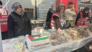 Filistin temalı pasta 6 bin TLye satıldı