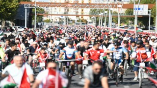 Filistine destek için pedal çevirdiler