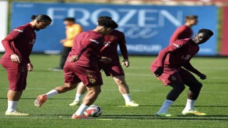 Galatasaray, Trabzonspor maçının hazırlıklarını sürdürdü