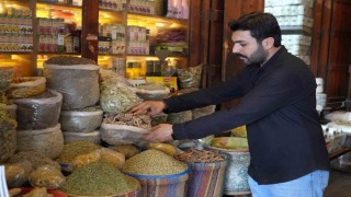 Gaziantepte havaların soğumasıyla vatandaşlar aktarların yolunu tuttu