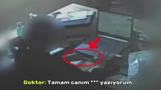 Gaziantepte şok görüntüler: Doktorun para karşılığı sahte rapor pazarlığı saniye saniye kamerada
