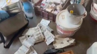 Gaziantepte usulsüz şekilde üretilen 2 bin 334 adet tıbbi ilaç ele geçirildi